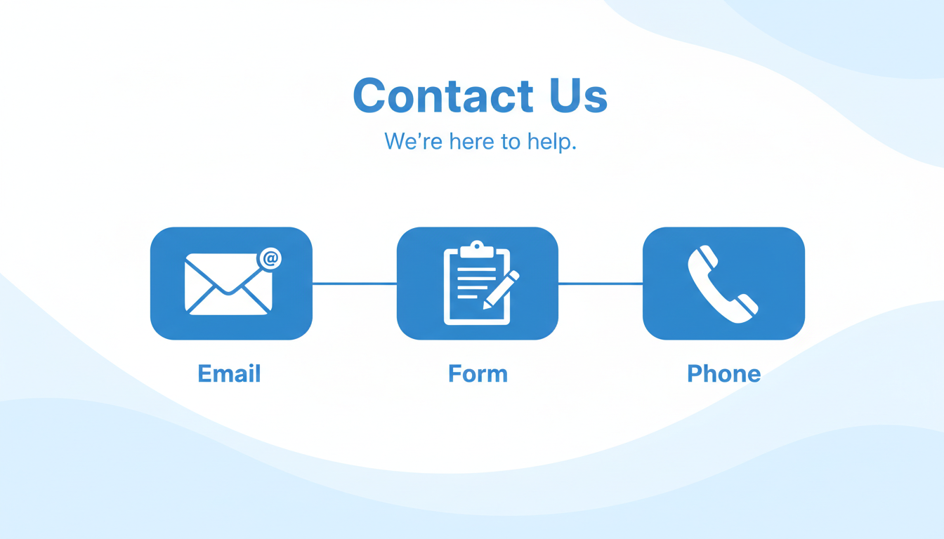 Privacy & Cookie Policy contact information and support channels