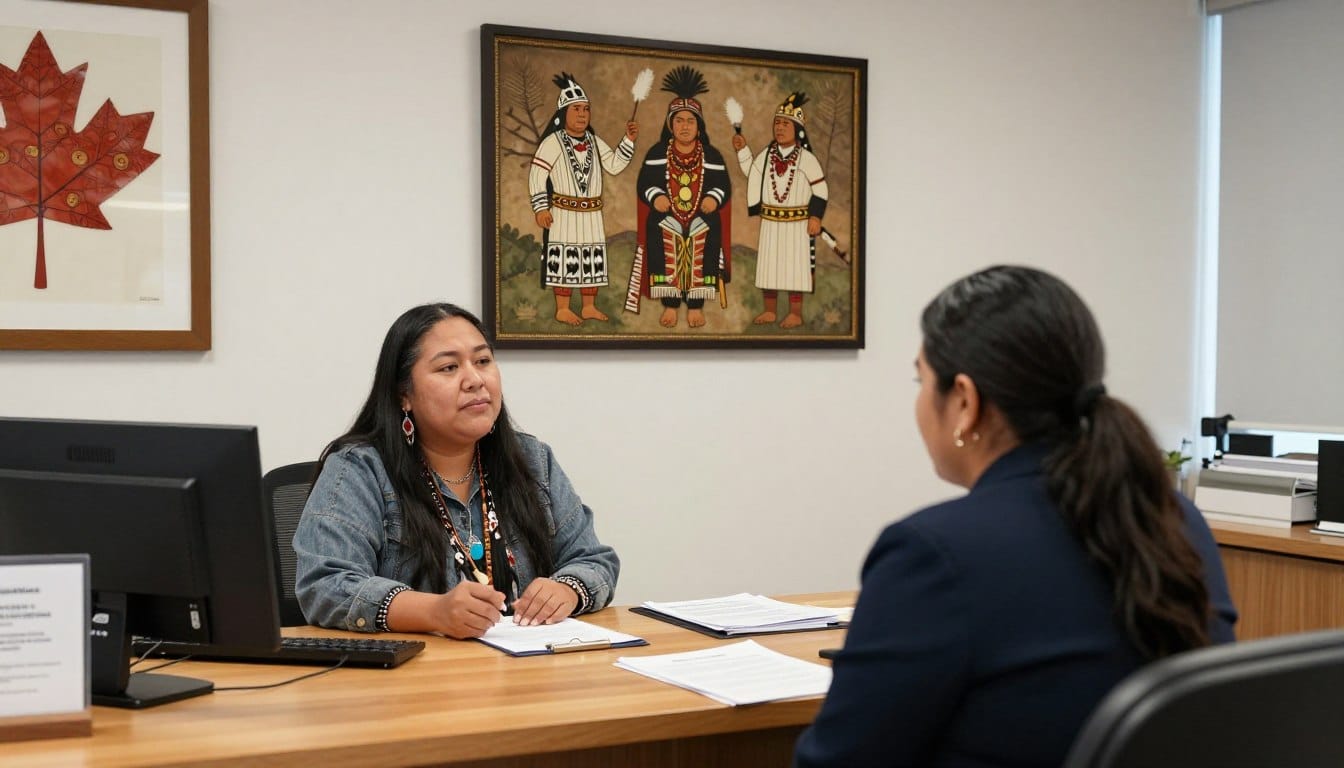 Legal Resources 8 Office consultation setting representing community-based legal information and culturally aware services