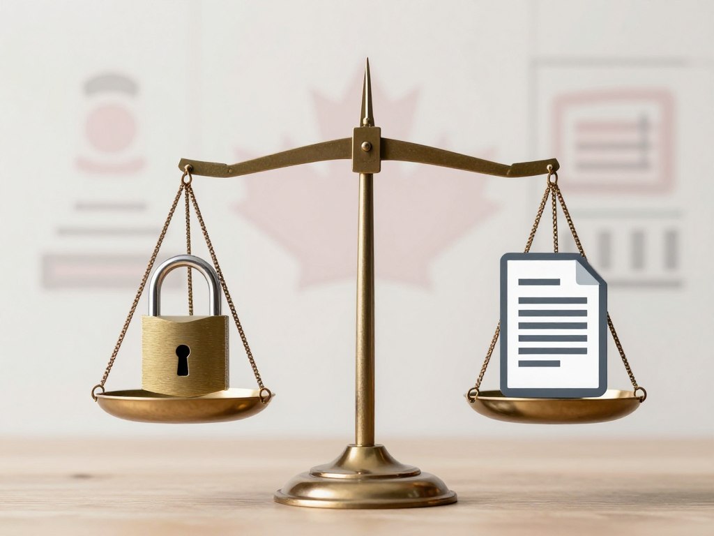 Balance scale representing fairness and accountability