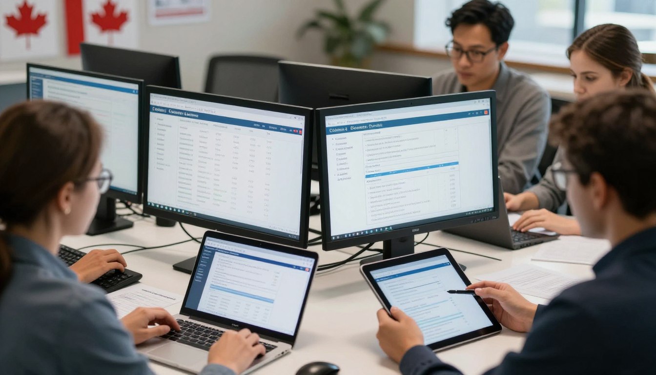 Professional meeting setting used to illustrate policy and standards