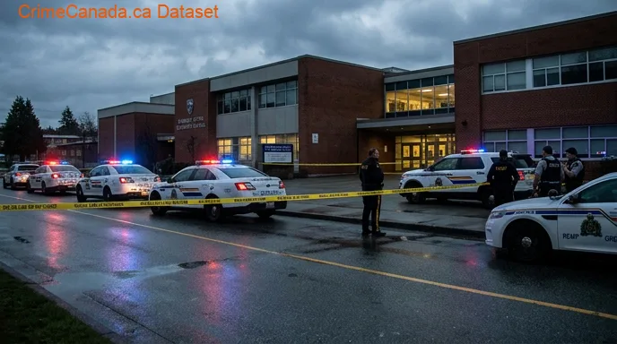 Burnaby RCMP respond to reported school threat at Burnaby North Secondary in Burnaby, British Columbia
