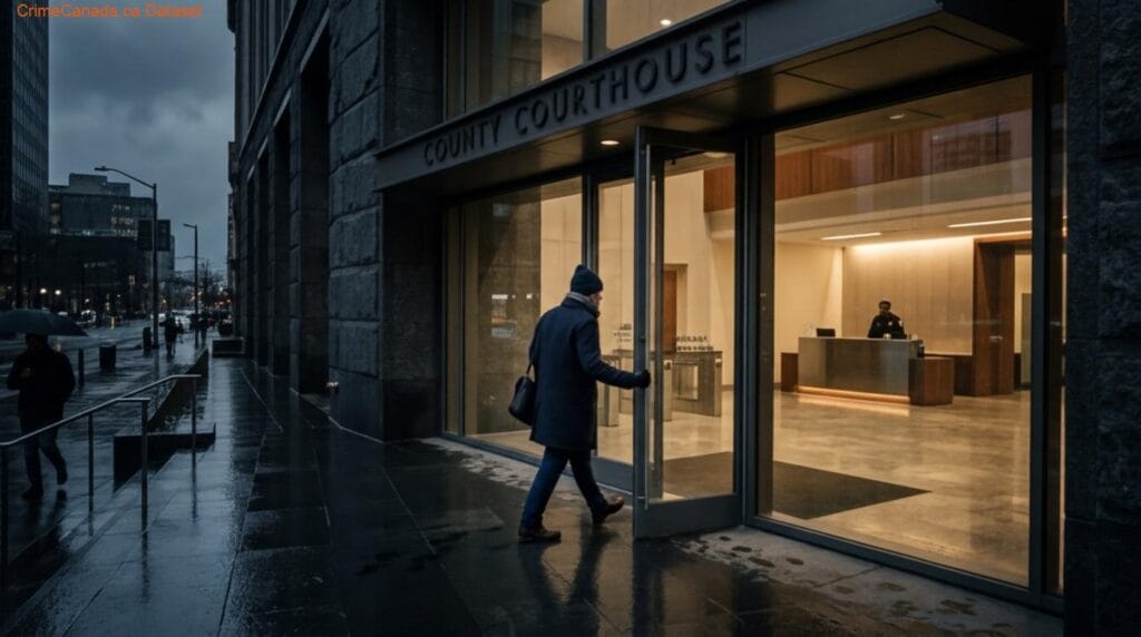 B.C. courthouse symbolizing a dismissed civil lawsuit linked to an overseas contract killing