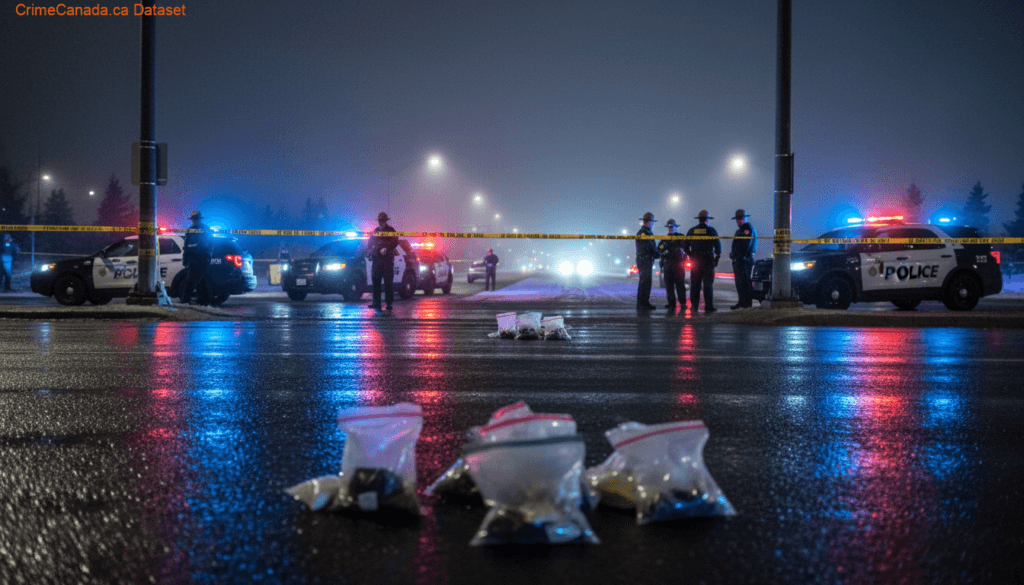 Airdrie RCMP Update: Targeted Shooting and Vehicle Attack on Bayside Blvd 1 Airdrie RCMP scene after targeted shooting and vehicle attack on Bayside Blvd and 8 Street