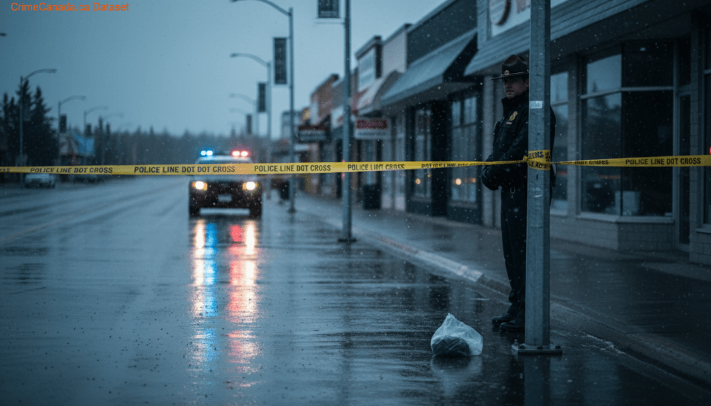 RCMP arrest high-risk wanted individual in Wabasca Alberta after containment operation