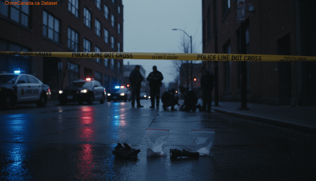 Chilliwack RCMP investigation scene following two serious assaults on Wells Road in Chilliwack, BC