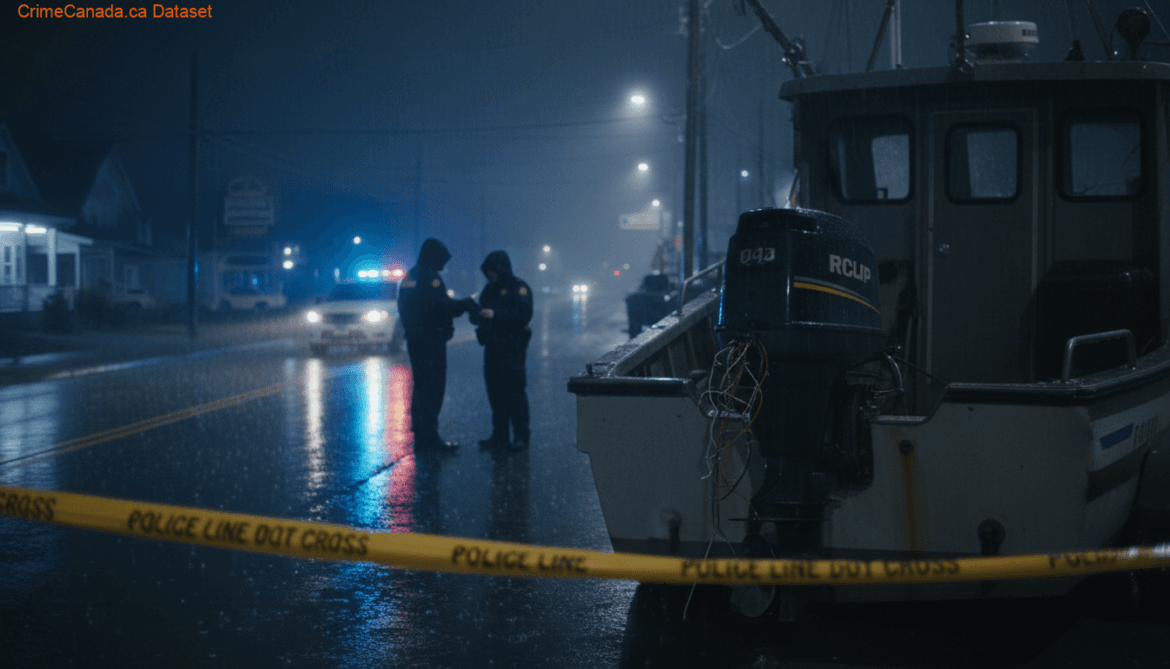Outboard boat motor under RCMP investigation for attempted theft in Freshwater, Newfoundland and Labrador