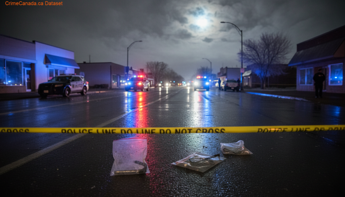 Battlefords RCMP April 2026 crime overview with calls for service, armed robbery, and break and enter in North Battleford Saskatchewan