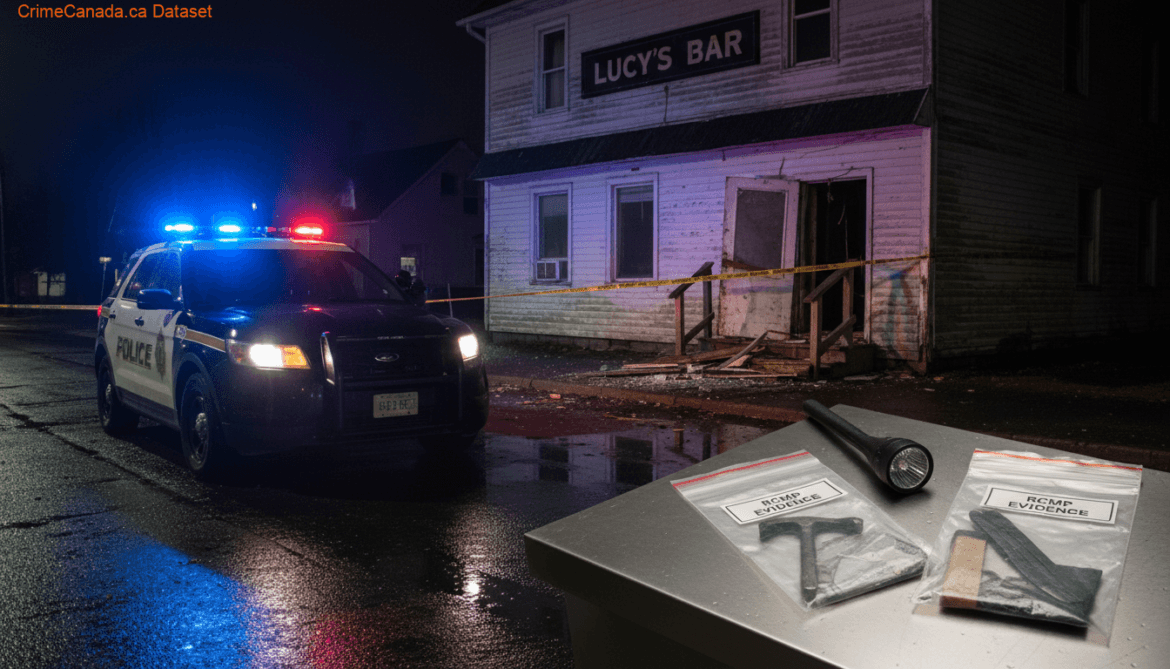 Bay St. George RCMP investigating overnight break and enter at Lucy’s Bar in Kippens, Newfoundland and Labrador