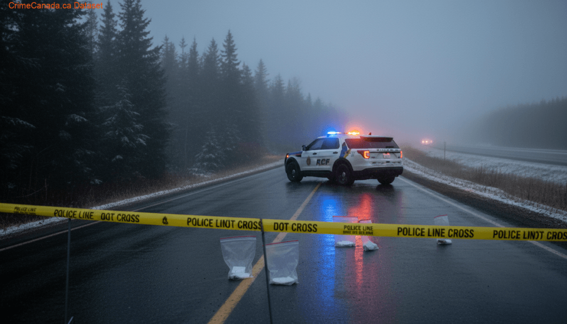 New Brunswick RCMP daily occurrence report detailing 333 police calls across the province on May 9–10, 2026