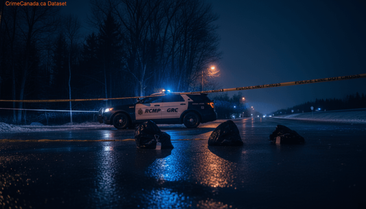 New Brunswick RCMP daily occurrence report for May 21 to 22, 2026 highlighting crashes, sudden deaths, robbery, and assaults