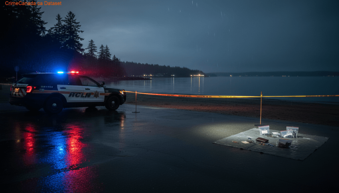 RCMP and emergency crews respond to two unrelated drownings near Departure Bay Beach and Stewart Avenue in Nanaimo, British Columbia
