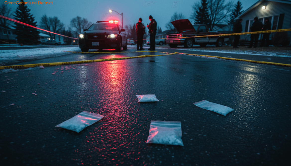 Dauphin RCMP investigation of stolen truck and methamphetamine seizure in Dauphin, Manitoba
