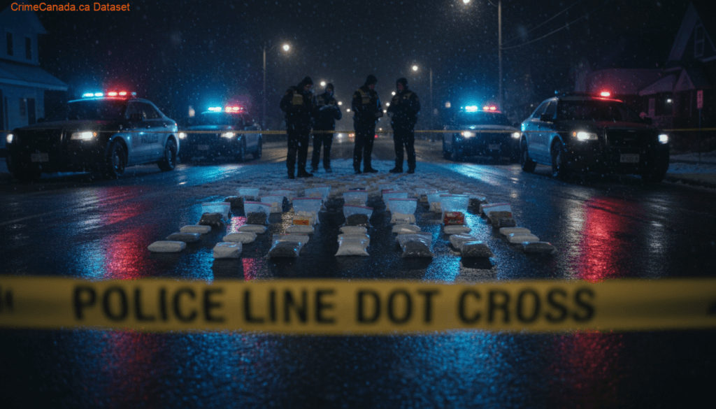 Seized cash from Manitoba RCMP Project Darling drug trafficking investigation in Winnipeg and northern Manitoba