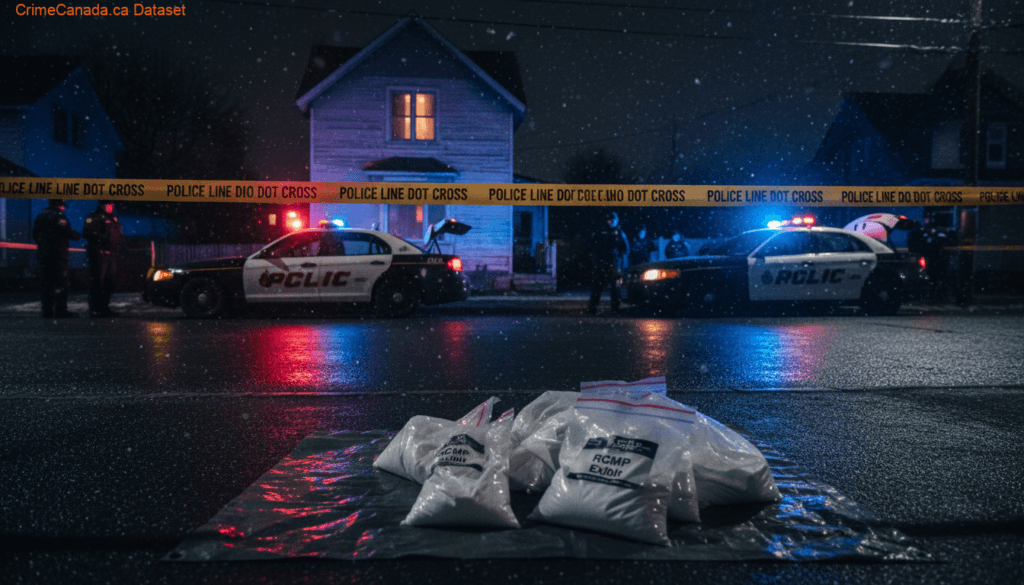 Community Alert: Cocaine and Weapons Seized in Liverpool, NS 1 Queens District RCMP search warrant location in Liverpool Nova Scotia related to cocaine, cash and weapons seizure