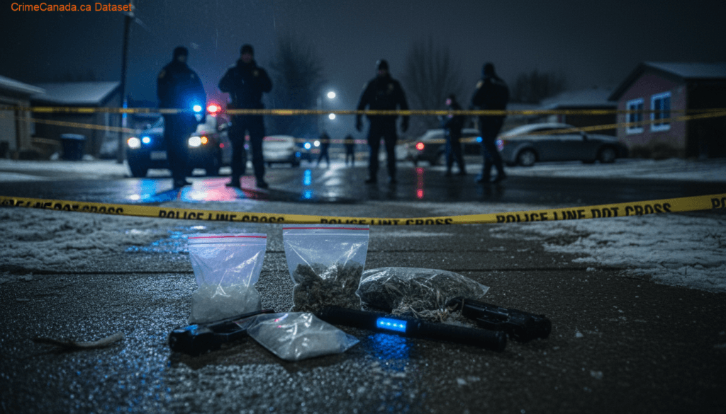 RCMP Alert: Meth and Weapons Seized in Swift Current Home Raid 1 Methamphetamine, cannabis, cash, stun baton and imitation firearms seized by Swift Current RCMP in Saskatchewan home raid