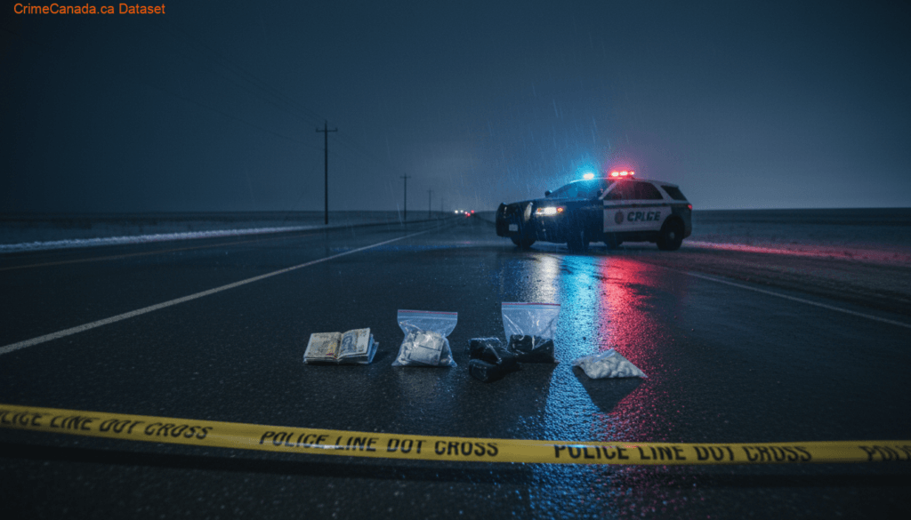 Nunavut RCMP drug trafficking investigation with cash, cocaine and loaded prohibited firearm seized in Iqaluit