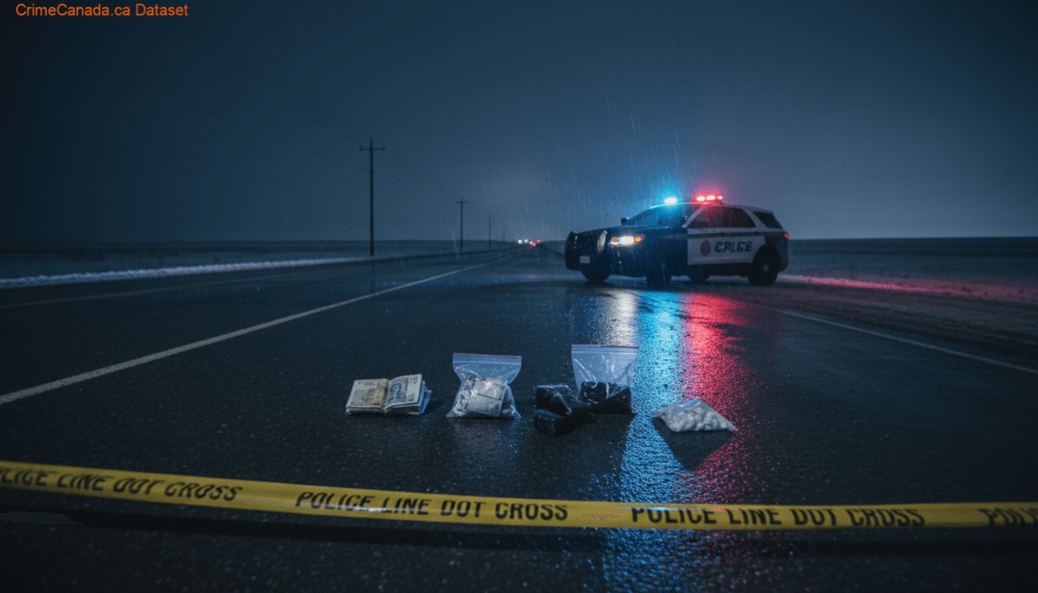 Nunavut RCMP drug trafficking investigation with cash, cocaine and loaded prohibited firearm seized in Iqaluit