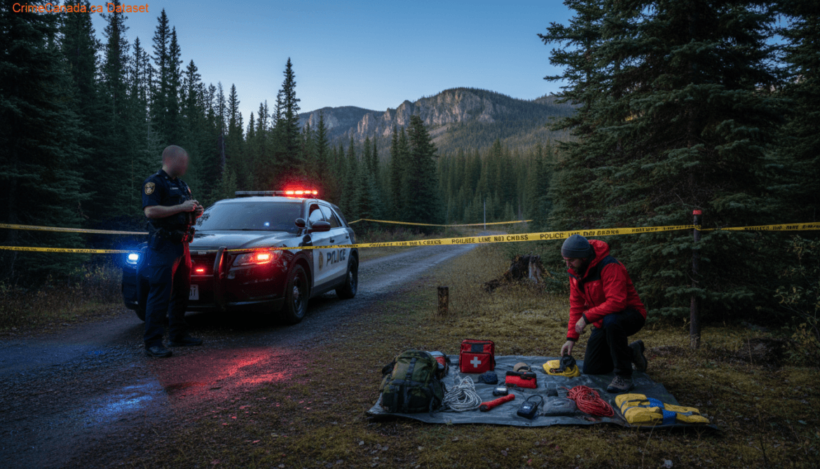 Alberta RCMP and Search and Rescue Alberta sharing outdoor safety tips for Emergency Preparedness Week 2026