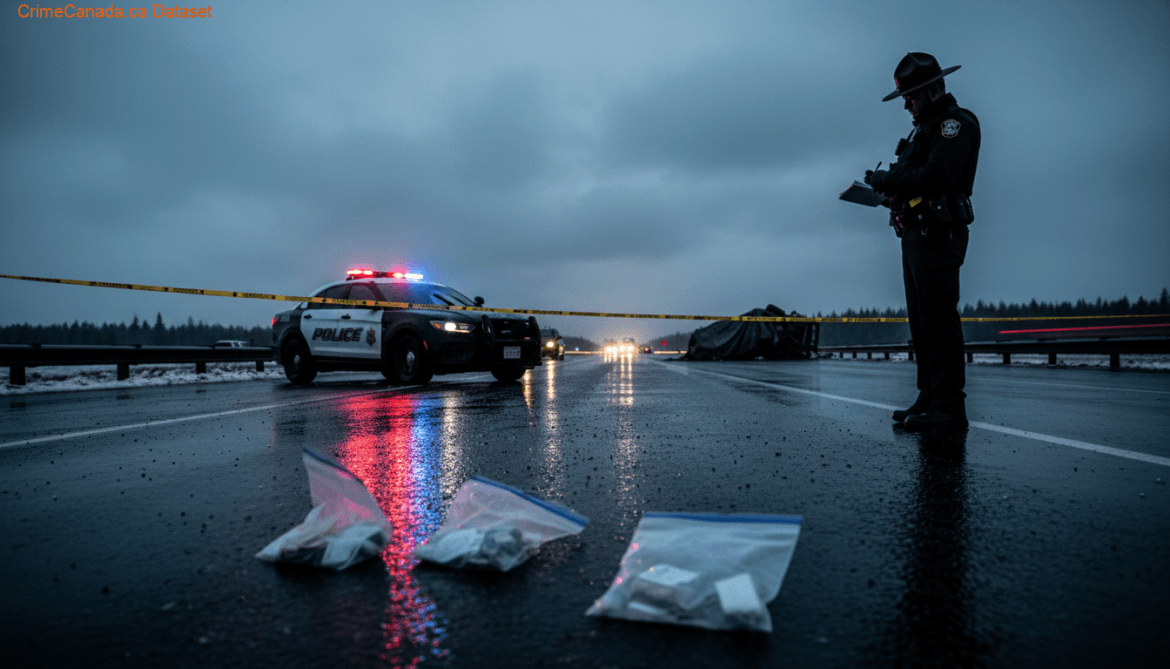 RCMP investigation of fatal Highway 1 incident near Canmore, Alberta