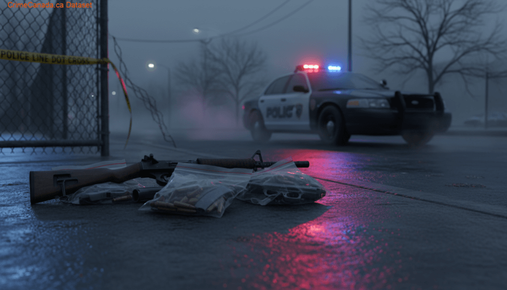 RCMP investigation into stolen firearms from a residence in Salem, Cumberland County, Nova Scotia