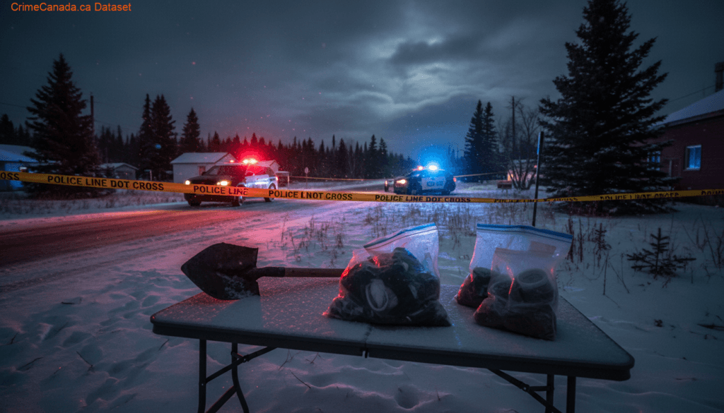 Recovered stolen ATVs and dirt bike in Fox Lake Alberta RCMP investigation