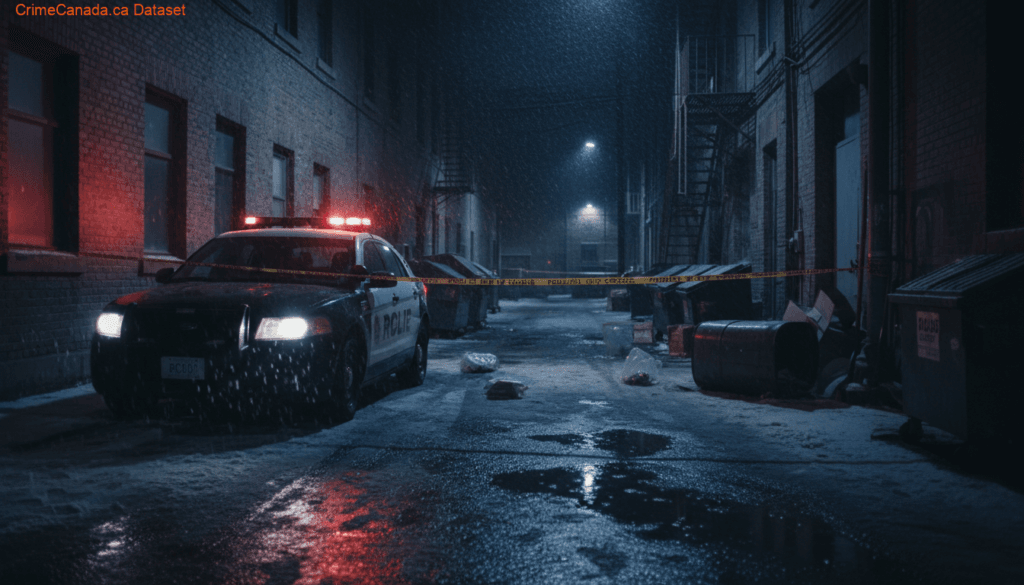 Grande Prairie Alberta RCMP firearm investigation and arrest following November 2025 alleyway shooting