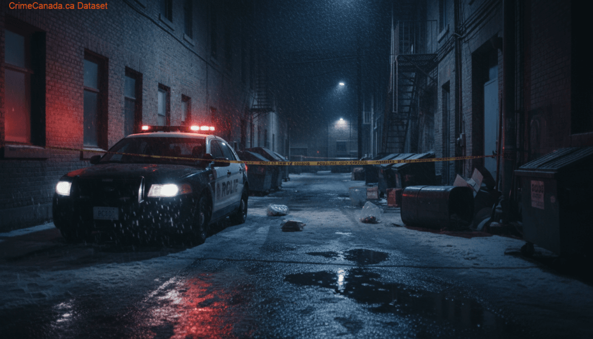 Grande Prairie Alberta RCMP firearm investigation and arrest following November 2025 alleyway shooting