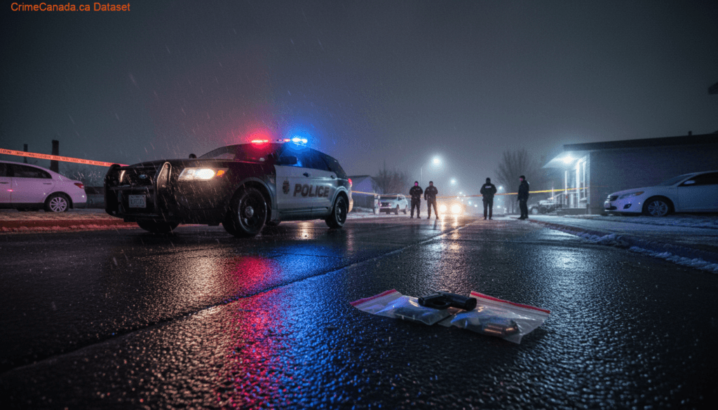 Seized firearms from Norway House RCMP investigation in Kinosao Sipi Cree Nation, Manitoba