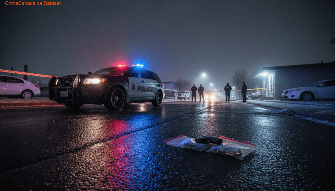 Seized firearms from Norway House RCMP investigation in Kinosao Sipi Cree Nation, Manitoba