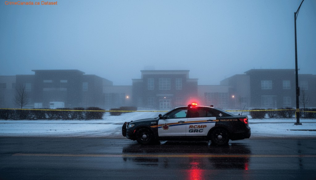 Police presence near Hunting Hills High School, Collicutt Centre and Notre Dame Secondary School in Red Deer after reported threats