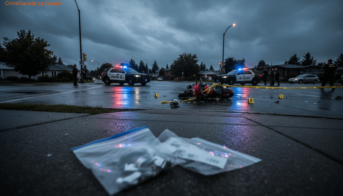 Grey four-door Honda Civic suspect vehicle in Courtenay hit-and-run, sought by Comox Valley RCMP