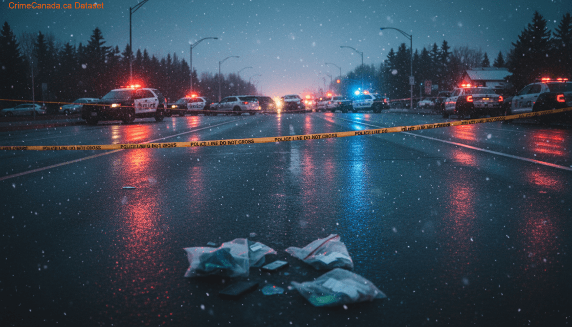 Red Deer RCMP scene related to impaired work-truck driver arrested after multi-vehicle collision