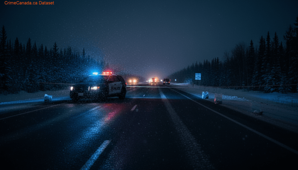 Wood Buffalo RCMP traffic safety alert about an impaired driver incident on Highway 63 in Fort McMurray, Alberta