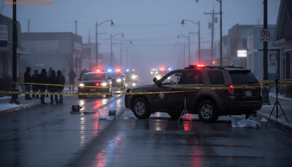 Steinbach RCMP traffic safety scene related to an impaired driving roadside prohibition on Mckenzie Avenue