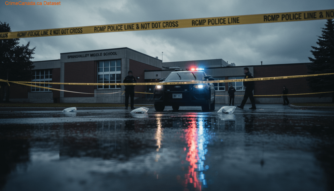 Kelowna RCMP response to youth-related lockdown incident at Springvalley Middle School in Kelowna, British Columbia
