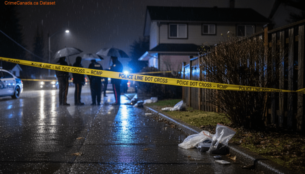 IHIT and Langley RCMP investigate double homicide at 16 Avenue residence in Langley, British Columbia