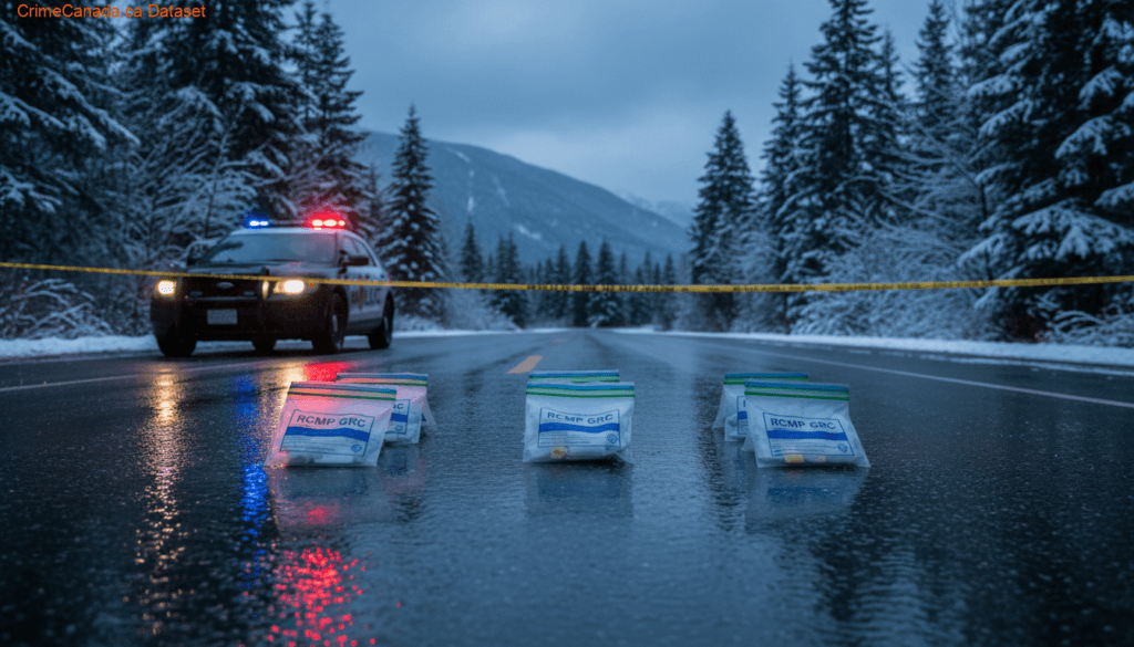 RCMP announcement confirming missing 31-year-old woman in British Columbia has been found safe