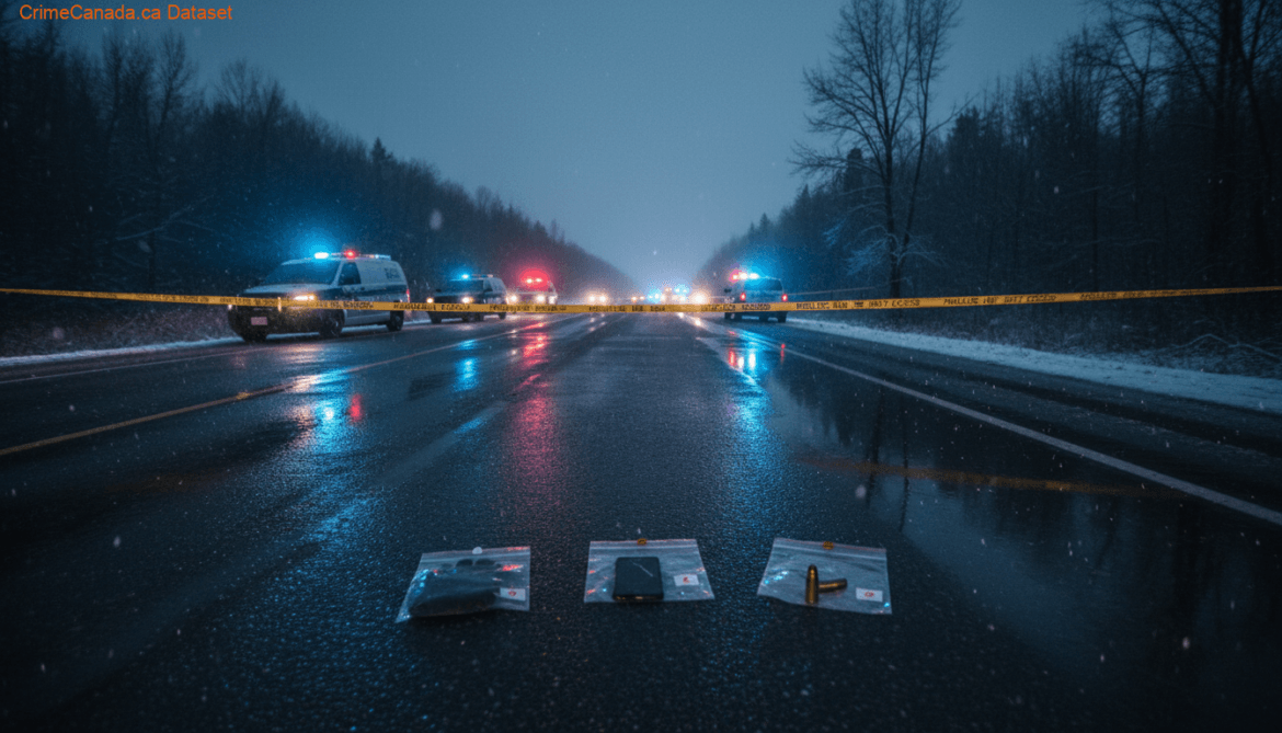 RCMP investigation of serious hit-and-run collision on Highway 666 between Highway 40 and Grovedale, Alberta