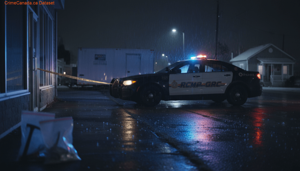 West Prince RCMP investigation into linked break-ins and vehicle theft on Prince Edward Island