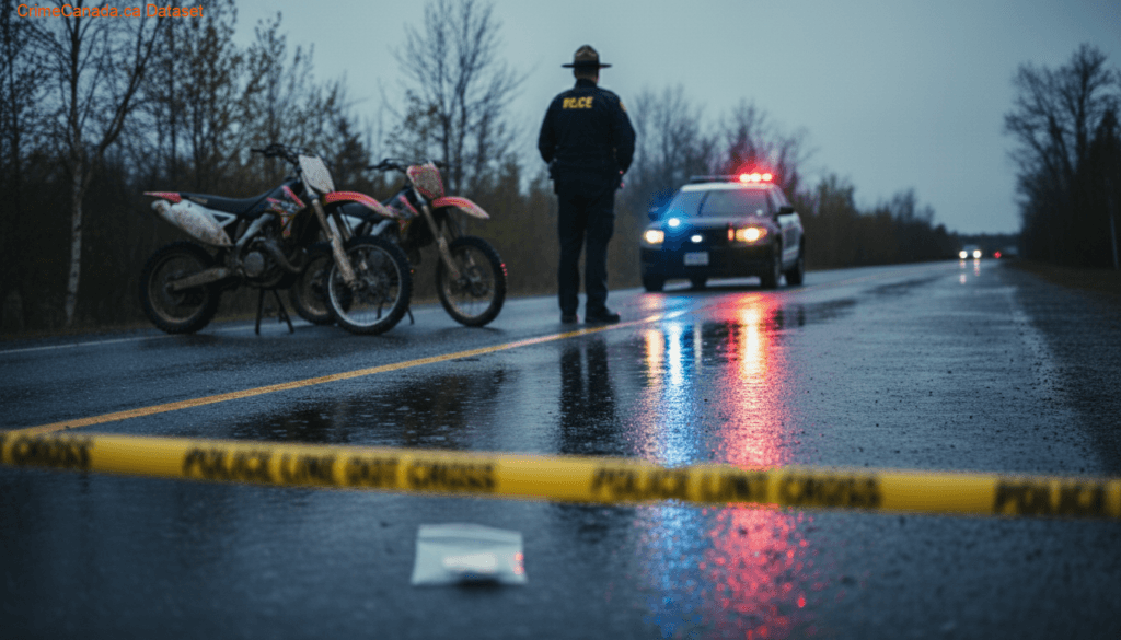 Whitbourne RCMP traffic stop where youth dirt bikes were seized for illegal roadway operation in Newfoundland and Labrador