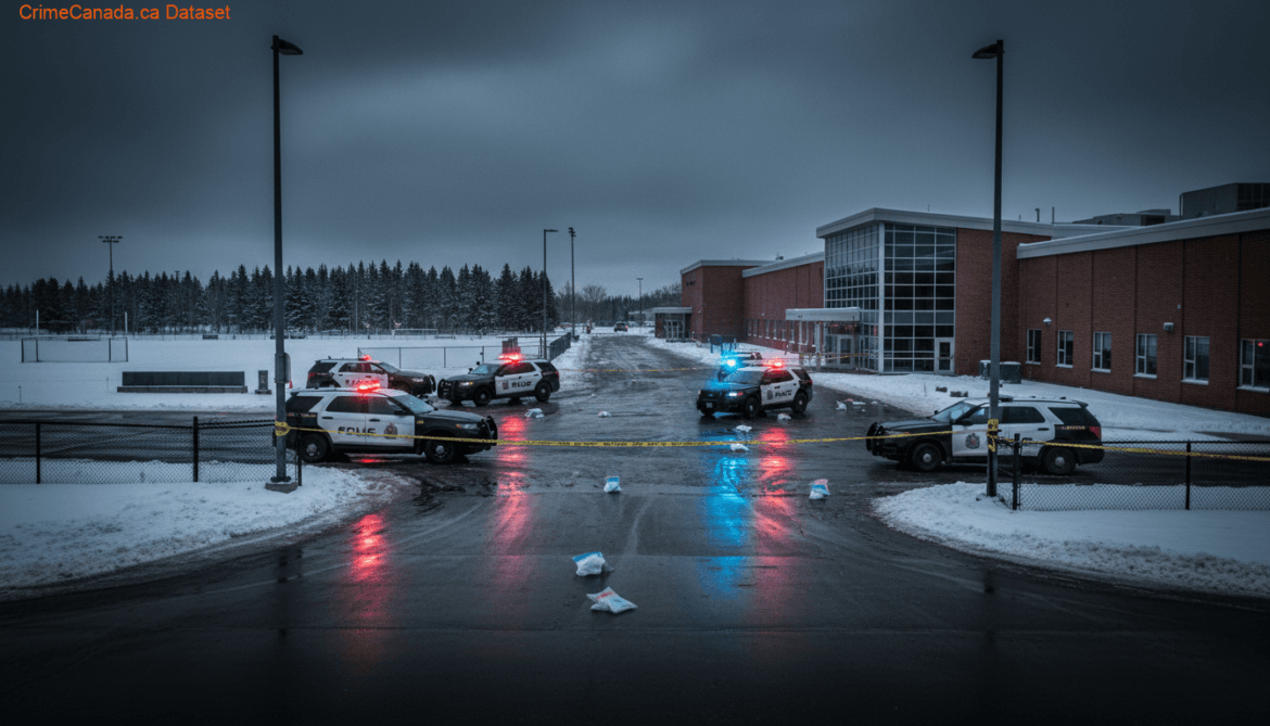 Red Deer RCMP respond to bomb and shooting threat at Hunting Hills High School