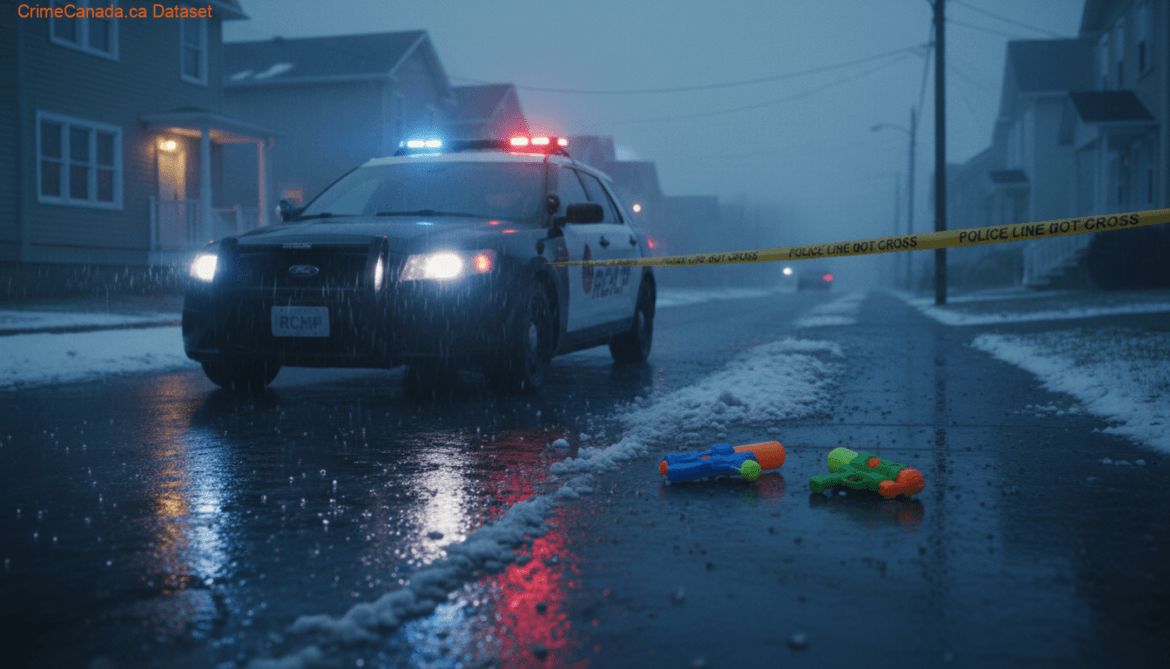 New Brunswick RCMP safety warning about Senior Assassin water gun game risks