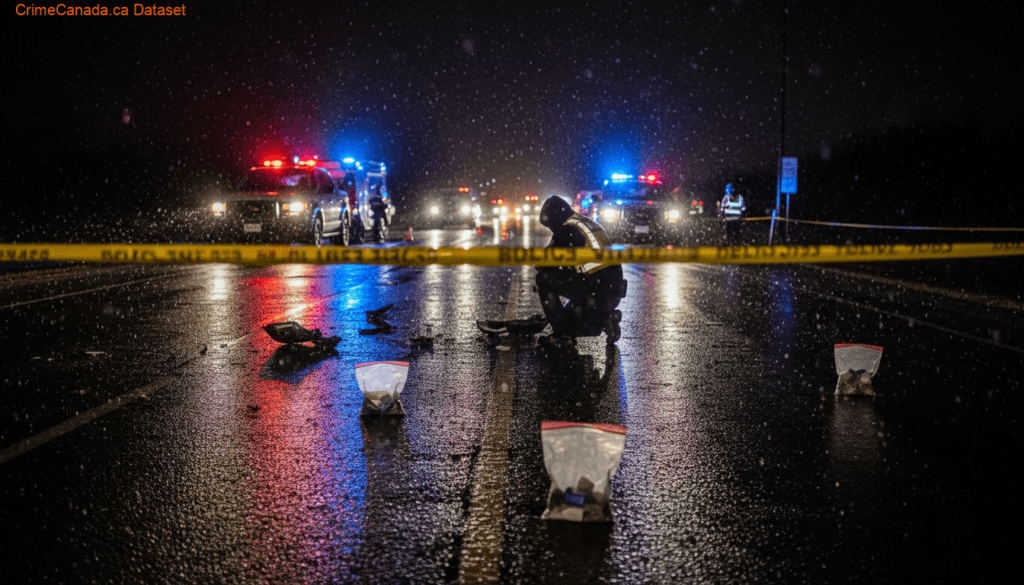 Cold Lake RCMP on scene at a serious motor vehicle collision on Highway 28 near Range Road 433 in Alberta