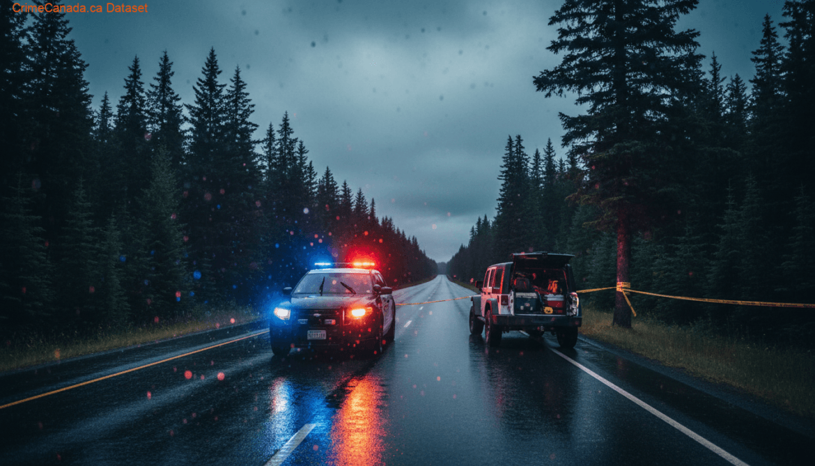 White Jeep being towed from Highway 99 near Squamish after impaired and excessive speeding incident