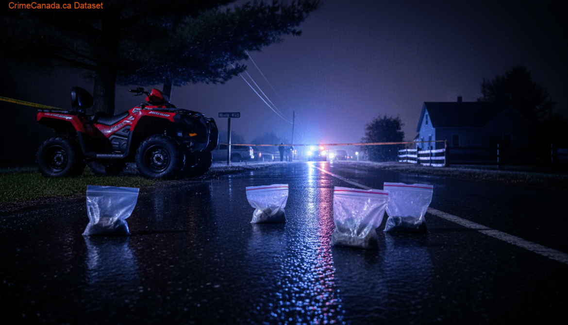 Stolen red 2026 Arctic Cat Alterra 600 EPS 850 ATV linked to theft in Lavillette, New Brunswick