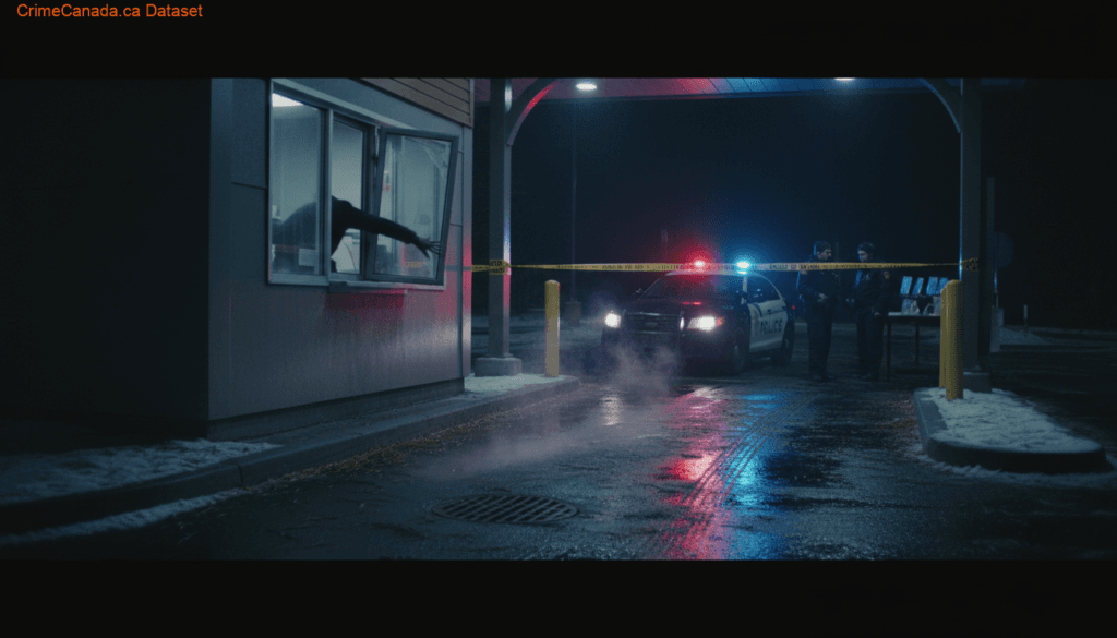 Swan River Manitoba RCMP investigate drive-thru cash theft at local restaurant