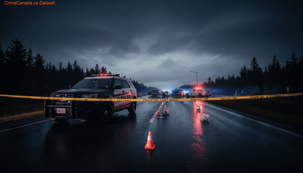 Holyrood RCMP investigating hit-and-run collision on Conception Bay Highway Route 60 near Holyrood, Newfoundland and Labrador