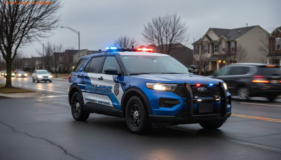 RCMP operation responding to a stolen vehicle incident between Comox Valley and south of Nanaimo on Vancouver Island