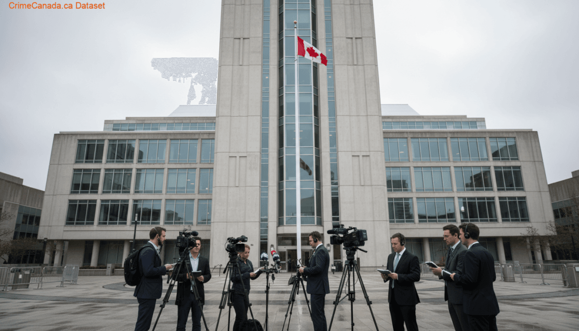 Milton Ontario courthouse after sentencing of Burlington caregivers for murder and abuse of Indigenous foster child