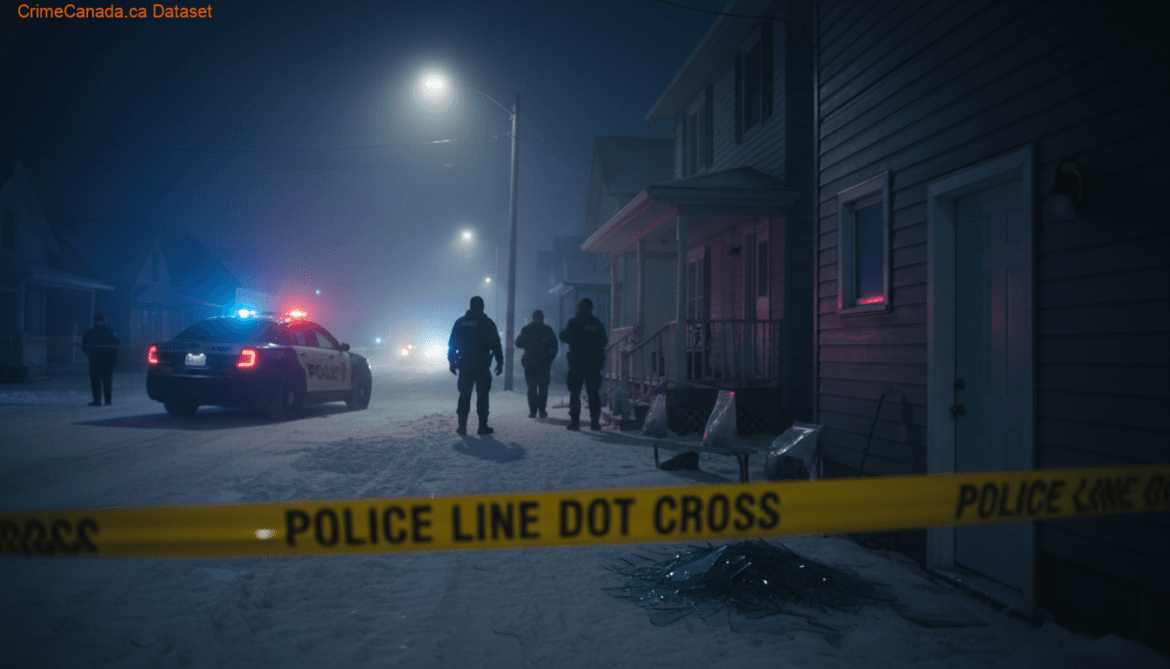 Flin Flon RCMP break-and-enter incident residential area
